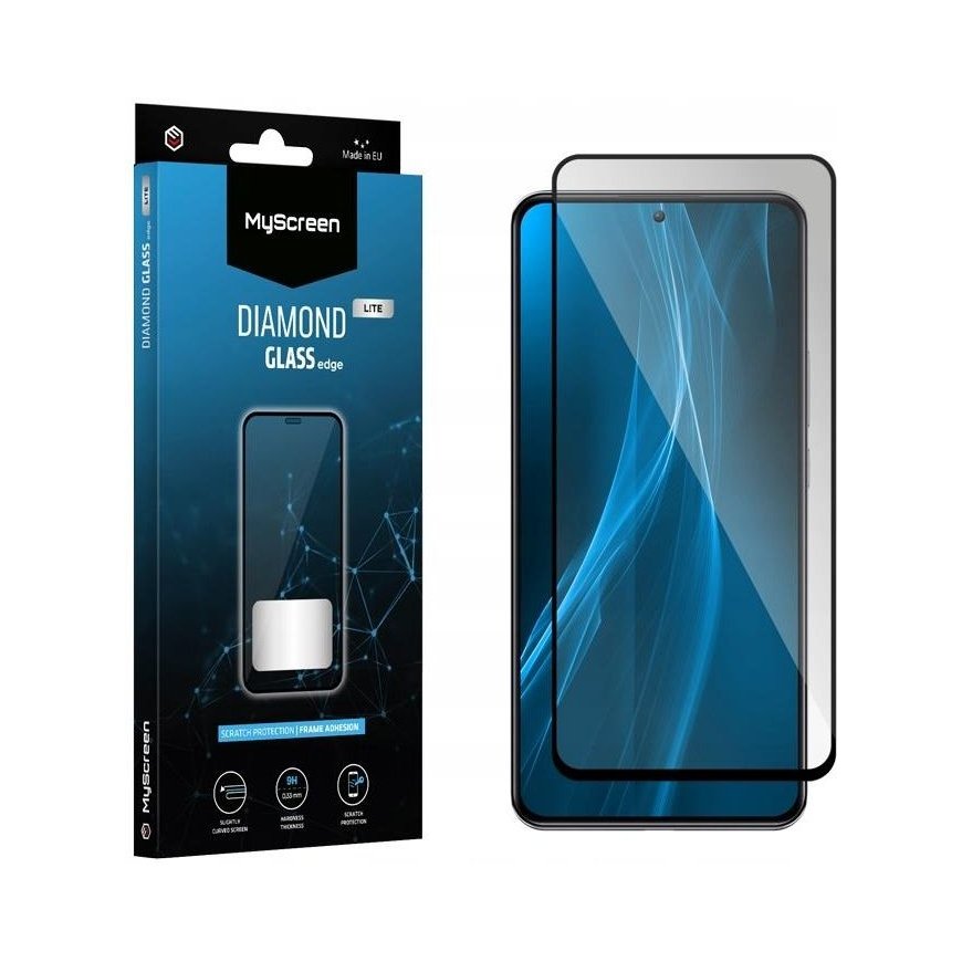 MS Diamond Glass Edge Lite FG Oppo A58 4G czarny|black Full Glue