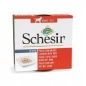 SCHESIR tarretises Kana veiselihaga - märg koeratoit - 150 g SCHESIR tarretises Kana veiselihaga - märg koeratoit - 150 g