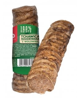 MACED Traheja pildīta ar liellopa gaļu - košļājamā suņiem - 120g