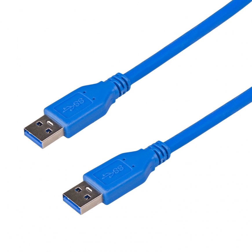 Akyga AK-USB-14 USB kabelis 1,8 m USB A Mėlyna