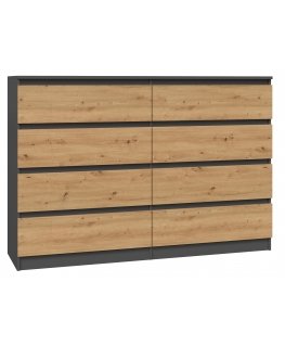Topeshop M8 140 ANT/ART KPL laatikollinen lipasto