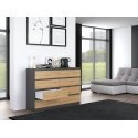 Topeshop M8 140 ANT/ART KPL комод