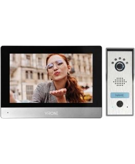 Orno ACERO Single Family Video Intercom Kit 4 Wire 7 Inch Touch Screen Full HD