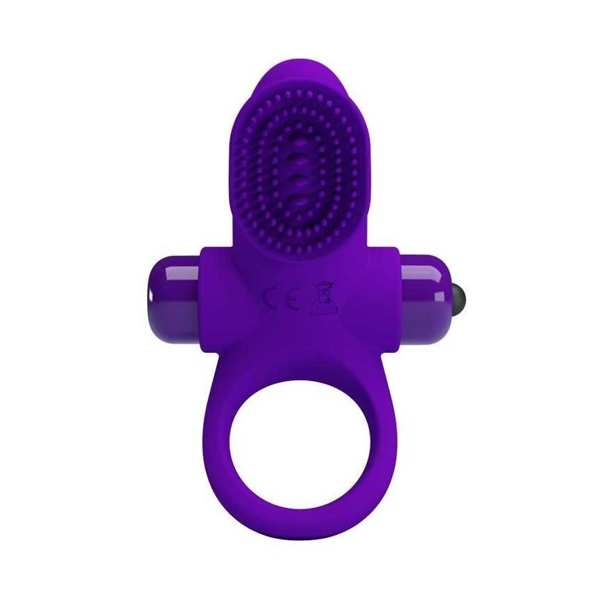 LYBAILE Pretty Love Vibro Penis Ring II Purple – 3