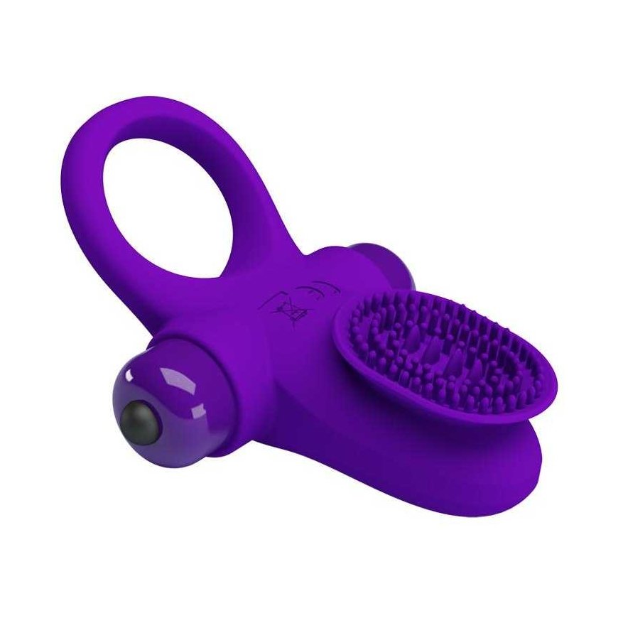 LYBAILE Pretty Love Vibro Penis Ring II Purple – 5