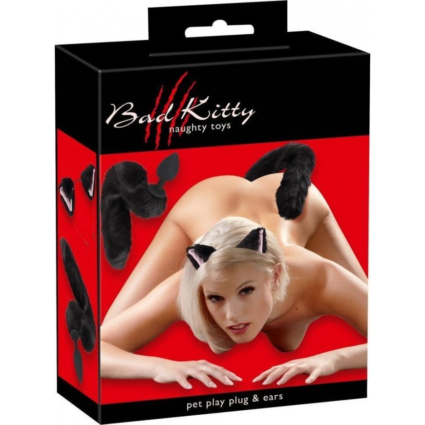 Bad Kitty Pet Play Plug & Ears