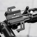 Rockbros 699-BK Aluminum Alloy Bicycle Phone Holder - Black