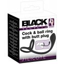 You2Toys Black Velvets Rooster + Ball Ring You2Toys Black Velvets Rooster + Ball Ring