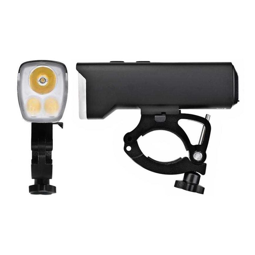 Headlamp ProX Kastor III Powerbank 3xCREE XP-G3 1500Lm USB