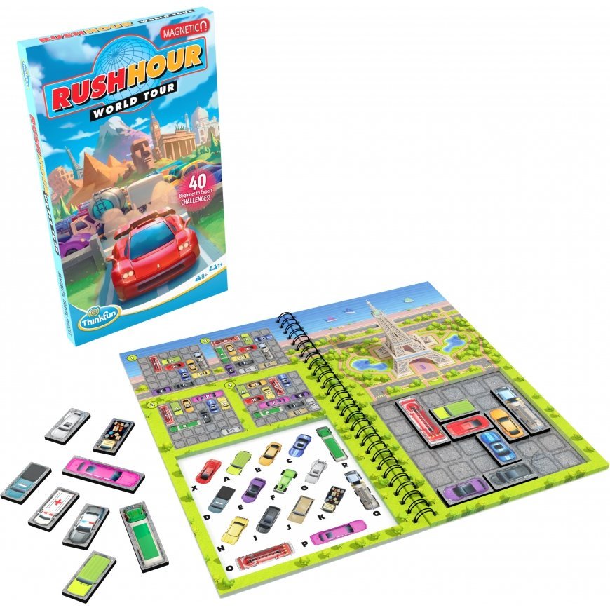 ThinkFun Rush Hour Magnetic Magnētiskā puzle