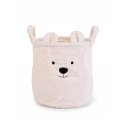 Childhome Teddy pyykkikori Pyöreä Polyesteri Valkoinen Childhome Teddy pyykkikori Pyöreä Polyesteri Valkoinen