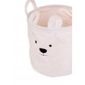 Childhome Teddy pyykkikori Pyöreä Polyesteri Valkoinen Childhome Teddy pyykkikori Pyöreä Polyesteri Valkoinen