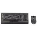 A4Tech 9300F keyboard Mouse included RF Wireless QWERTY English Black A4Tech 9300F keyboard Mouse included RF Wireless QWERTY English Black