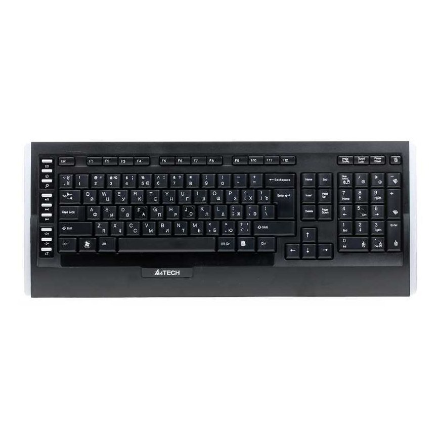 A4Tech 9300F klaviatūra Pelė įskaityta Radijo dažnio belaidė QWERTY Anglų Juoda – 2