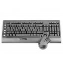 A4Tech 9300F tastatūra Pele iekļauta RF Bezvadu QWERTY Angļu Melns A4Tech 9300F tastatūra Pele iekļauta RF Bezvadu QWERTY Angļu Melns