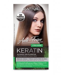 KATIVA Anti Frizz XTRA SHINE Hair strengthening remedy