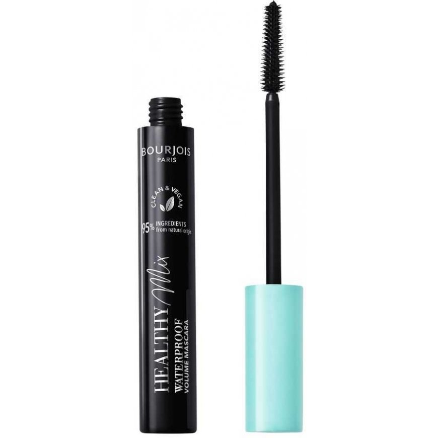 Bourjois Healthy Mix neperšlampamas tusz do rzęs wegański 001 Juodas 10ml