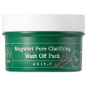 Axis Y Mugwort Pore Refreshing Wash Off Pack cleansing face mask with mugwort 100ml Axis Y Mugwort Pore Refreshing Wash Off Pack cleansing face mask with mugwort 100ml