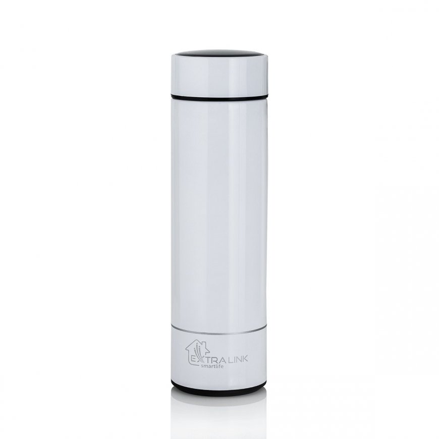Extralink MUG-SMART500 WHITE krūze ceļojumiem 500 ml Balts Nerūsējošs tērauds – 3