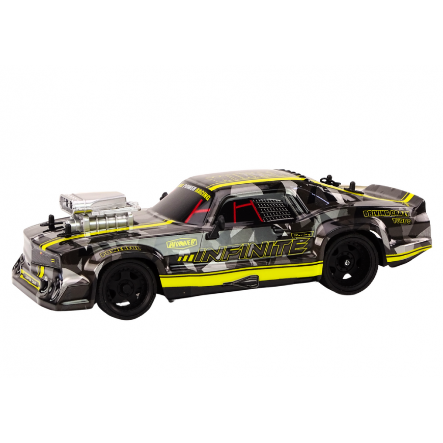Lean Toys RC Remote Control Car 1:16 Rubber Wheels Drift Juodas – 2