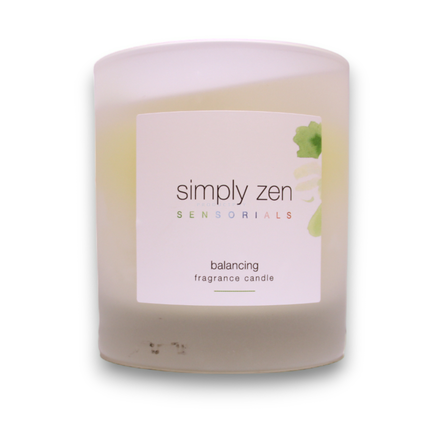 Simply Zen, Sensorials Balancing, Bergamot, Scented Candle, 240 g