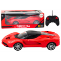 Lean Toys Remote Controlled Sports Car RC Car 1:16 Red Lean Toys Remote Controlled Sports Car RC Car 1:16 Red