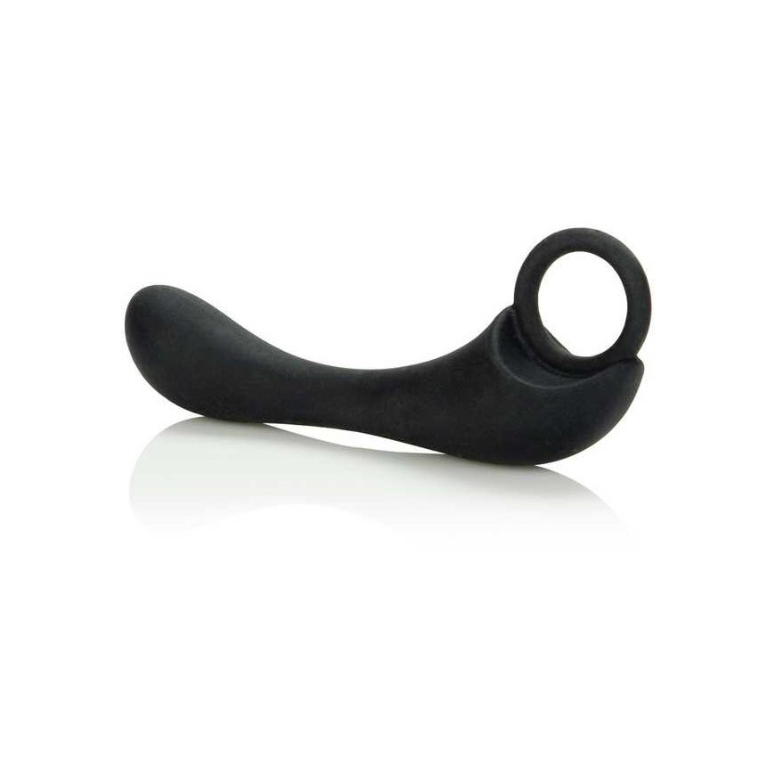 Calexotics Butt plug sklandžiai su žiedu juoda – 3