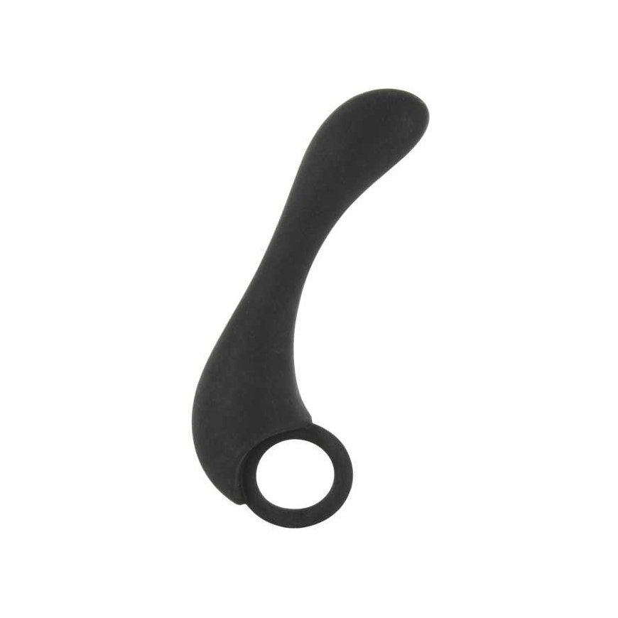 Calexotics Butt plug sklandžiai su žiedu juoda – 4