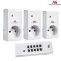 Maclean MCE153 power extension 1 AC outlet(s) Indoor White