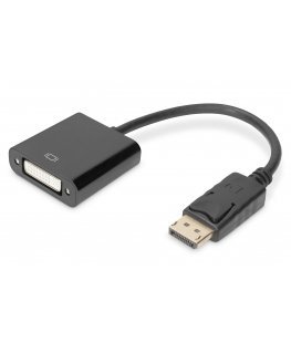 Digitus AK-340401-001-S видео кабель адаптер 0,15 m DisplayPort DVI-I Черный