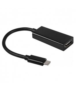 Roger Multimedia Adapter Type-C to HDMI (4K @ 30Hz, 1080P @ 60Hz) Black