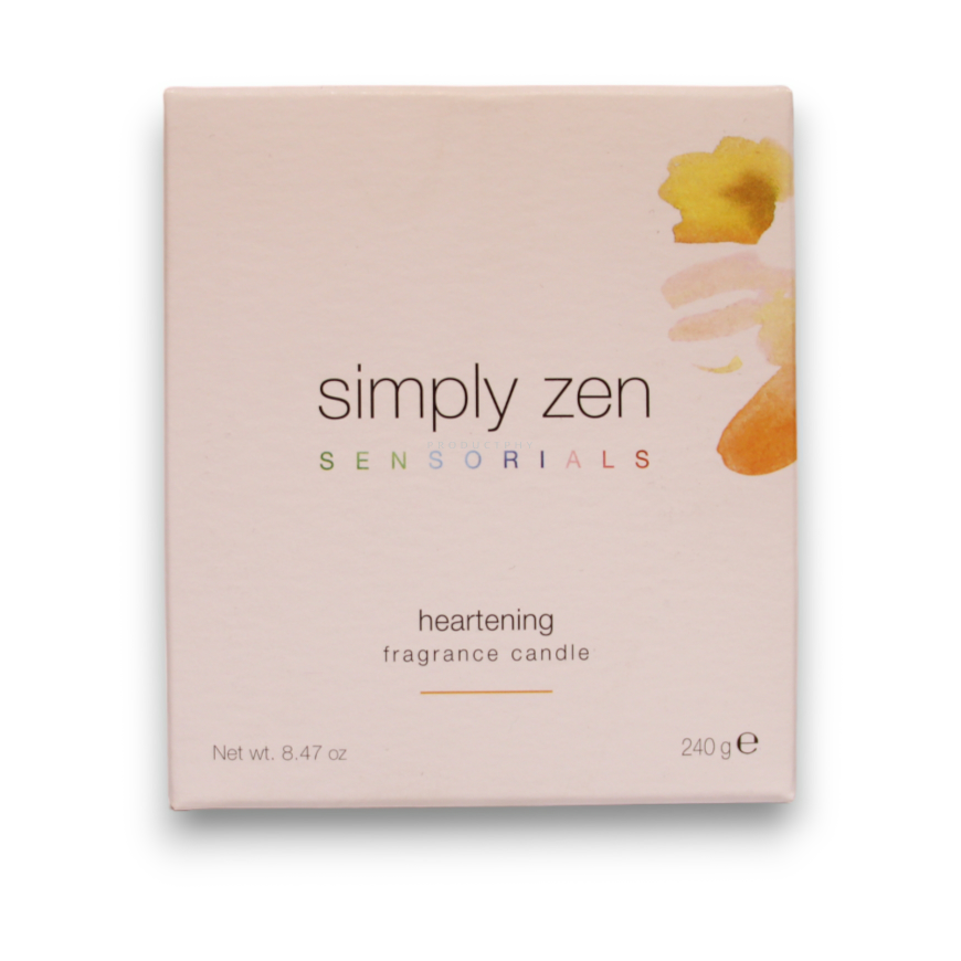Simply Zen, Heartening, Scented Candle, 240 g