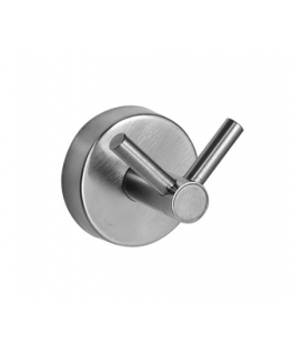 Double towel hook Kapitan UNO 12 02 99, satin