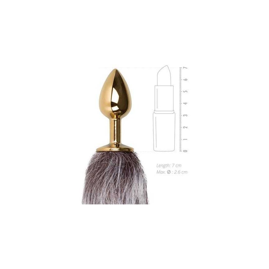 Easytoys Passkey Easytoys Korek anal lisi ogon plug with metal fur – 2