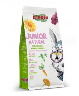 ALEGIA Junior Natural - trušu barība - 650g