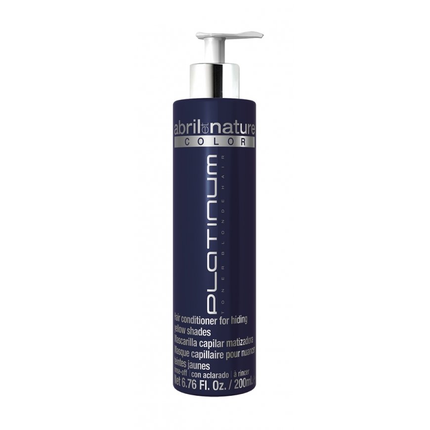 abril et nature Platinum Toner Blonde Hair 200ml маска для волос Женский