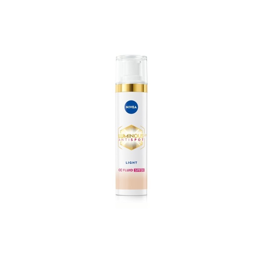 Nivea Luminous630® CC kremas nuo spalvos pasikeitimo SPF30 01 Light 40ml – 2