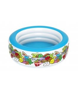Bestway Inflatable Play Pool - 3-Ring - Φ1.52m x H51cm