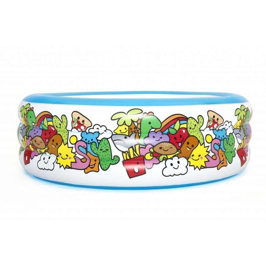 Bestway Inflatable Play Pool - 3-Ring - Φ1.52m x H51cm – 3