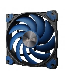 Akasa ALUCIA SC Datora korpusam, Procesors Ventilators 12 cm Melns, Zils 1 pcs