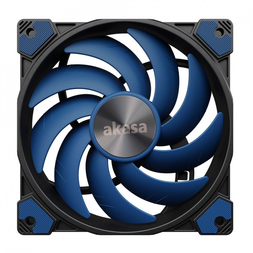 Akasa ALUCIA SC Computer case, Processor Fan 12 cm Black, Blue 1 pc(s) – 2