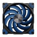 Akasa ALUCIA SC Datora korpusam, Procesors Ventilators 12 cm Melns, Zils 1 pcs