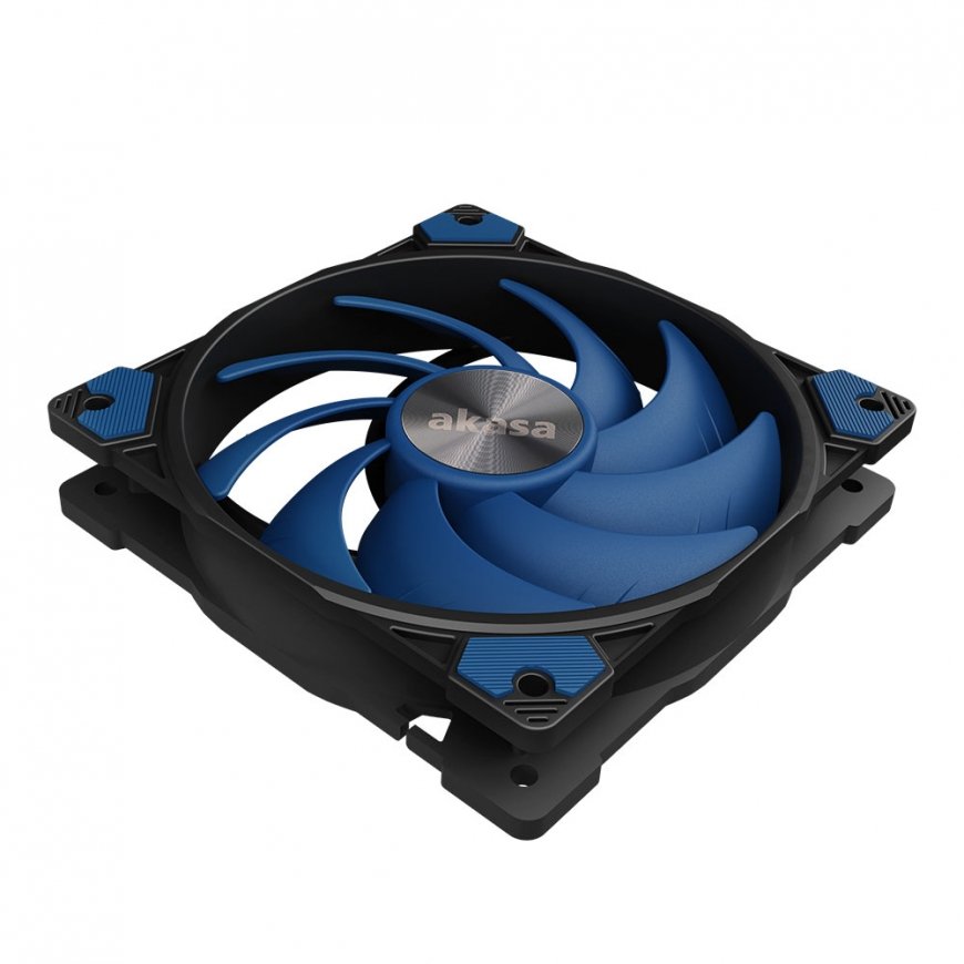 Akasa ALUCIA SC Computer case, Processor Fan 12 cm Black, Blue 1 pc(s) – 4