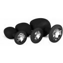 Easytoys Fushi Easytoys Korki anal plug decorative crystal set x3 Easytoys Fushi Easytoys Korki anal plug decorative crystal set x3