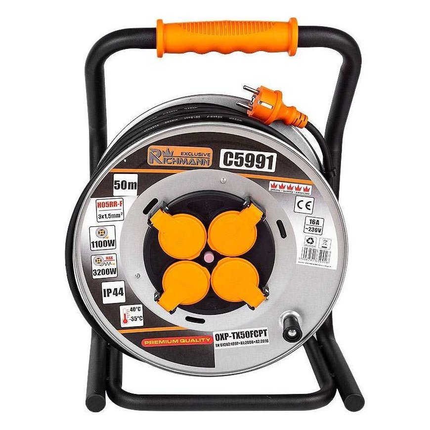 Richmann Extension cord - reel "