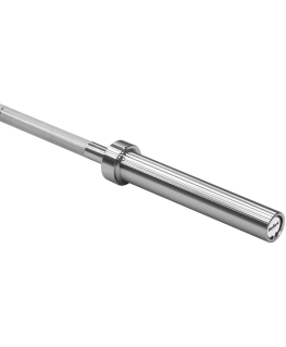 Straight Olympic bar with bearings, Olympic barbell with bearings 180cm 15kg REBEL ACTIVE