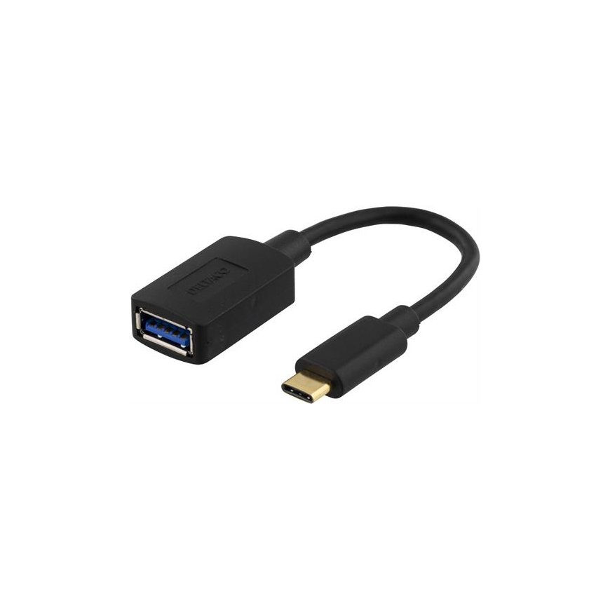Deltaco USBC-1204 USB kabelis 0,15