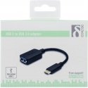 Deltaco USBC-1204 USB-kaapeli 0,15 m USB A musta Deltaco USBC-1204 USB-kaapeli 0,15 m USB A musta