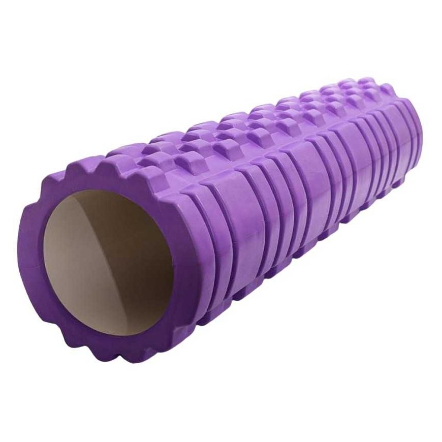 Masažinis jogos volas SANRO KP-260 14*60cm Violetinis – 2