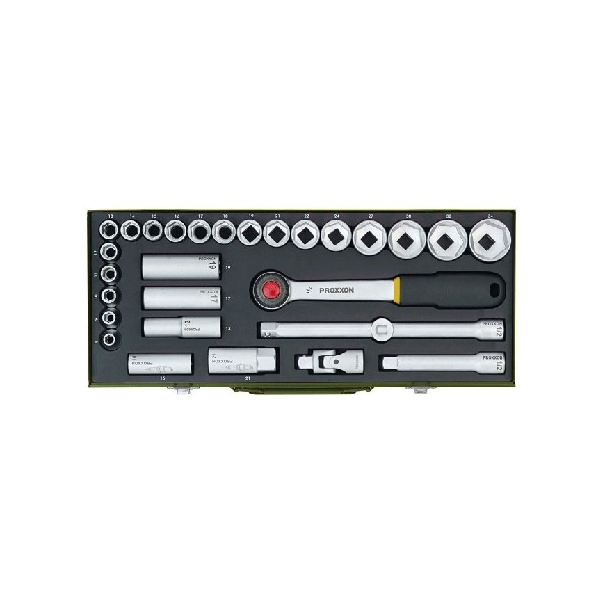 Proxxon 23 000 Socket wrench set 29 pc(s)